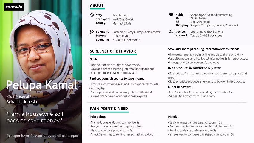 Persona 1 — Indonesian mobile user